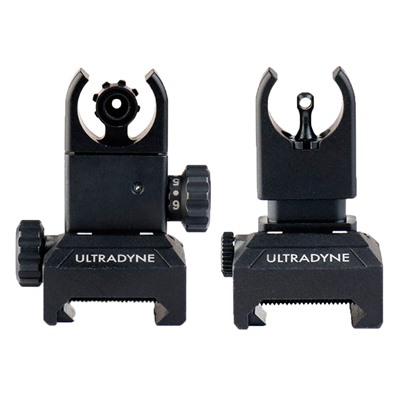 C4 FOLDING FRONT AND REAR SIGHT COMBO UDBLACK — view 1