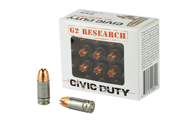 G2R CIVIC DUTY 9MM 94GR 20/500 — view 1
