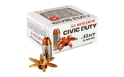 G2R CIVIC DUTY 45ACP 164GR 20/500 — view 1