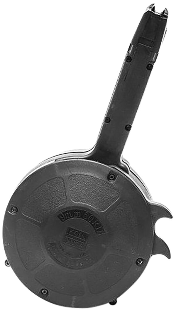 Kci Usa Inc KCIMZ027 Glock  50rd Drum 9mm Luger Black Polymer Fits Double Stack Glock — view 1