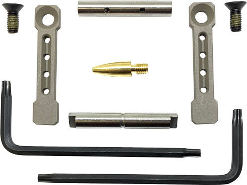 KNS PIN KIT NON-ROTATING - GEN ST AR15/M16 .154 FDE — view 1