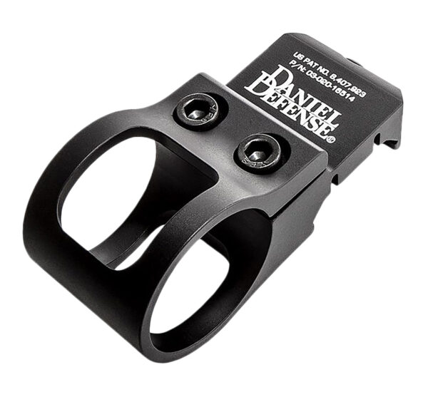 Daniel Defense 0302016514 Offset Flashlight Mount with 1" Diameter Aluminum Black Hard Coat Anodized — view 1