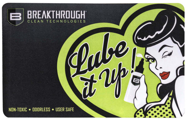 Breakthrough Clean BTRGMP Pistol  Cleaning Mat Neoprene/Polyester 17" Long Breakthrough Cleaning Products Illustration — view 1