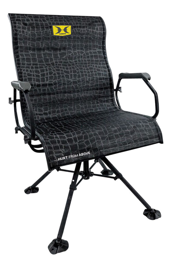 Hawk HWK3115 Big Denali Blind Chair Folding Black Mesh — view 1