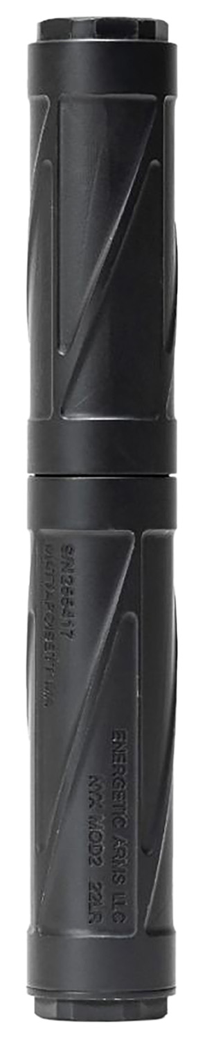 Energetic Armament EA03 NYX Mod 2 Suppressors 22LR 1/2x28 Black Cerakote — view 1