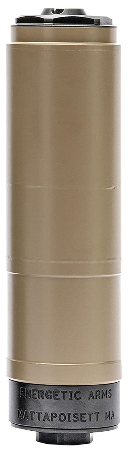Energetic Armament EA16 Ferox Suppressors 5.56mm 1/2x28 FDE Cerakote — view 1