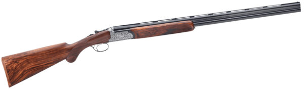 Rizzini USA 410141029 Round Body EM Full Size 410 Gauge Break Action 2rd 29" Vent Rib Barrel, Coin Anodized Silver Receiver, Fixed w/Prince of Whales Grip Grade III Turkish Walnut Stock — view 1