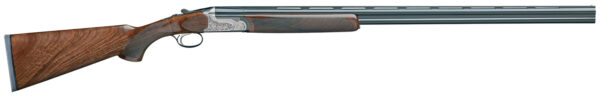 Rizzini USA 2403-12 BR110 Light Luxe 12 Gauge 28" O/U VR 2rd 3" Gray Anodized Turkish Walnut Fixed Pistol Grip Stock Right Hand (Full Size) Includes Multi-Choke — view 1