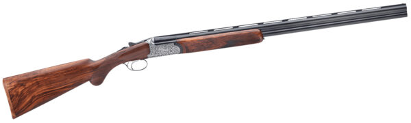 Rizzini USA 41012029 Round Body EM Full Size 20 Gauge Break Action 2rd 29" Vent Rib Barrel, Coin Anodized Silver Receiver, Fixed w/Prince of Whales Grip Grade III Turkish Walnut Stock — view 1