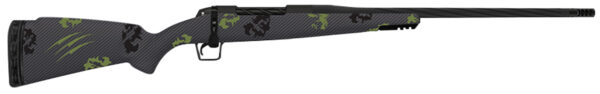 Fierce Firearms TWROG270WIN24BF Twisted Rogue 270 Win 24" Armour Lube Black Steel Threaded Barrel, Drilled & Tapped Steel Receiver, LR Negative Comb Forest Camo Carbon Fiber Stock — view 1