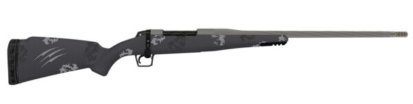 Fierce Firearms TWROG300PRC22GP Twisted Rogue Mini 300 PRC 22" Tungsten Cerakote Steel Threaded Barrel, Drilled & Tapped Steel Receiver, LR Negative Comb Phantom Camo Carbon Fiber Stock — view 1