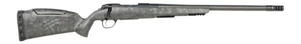Fierce Firearms  CT Rage LR Full Size 6.5 PRC 4+1 24" Carbon Fiber Match Grade Threaded Barrel, Black Cerakote Titanium Drilled & Tapped Receiver, Picatinny Rail Forend, Carbon Matrix Push Button Adj — view 1