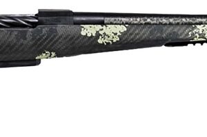 Fierce Firearms ROGSCX7PRC20BF Carbon Rogue XP 7mm PRC 3+1 20" Carbon Fiber Match Grade Threaded Barrel, Black Cerakote Steel Drilled & Tapped Receiver, BiPod Rail Forend, Forest Camo Fixed Carbon Fib