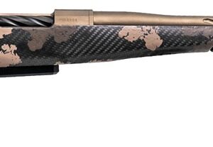 Fierce Firearms ROGSSX7PRC22BRS Twisted Rogue XP 7mm PRC 3+1 22" Smoked Bronze Cerakote Spiral Fluted Threaded Stainless Steel Barrel, Drilled & Tapped Receiver, BiPod Rail Forend, Sonora Ambush Camo