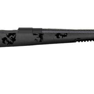 Fierce Firearms FCTRG280AI24BBO CT Rage  280 Ackley Improved 3+1 24" Carbon Fiber C3 Carbon Fiber Barrel Black Cerakote Titanium Blackout Camo Fixed Fierce Tech C3 Stock Right Hand