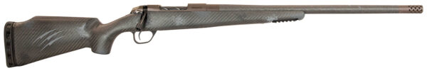 Fierce Firearms FCRG7PRC22TP Carbon Rage  Full Size 7mm PRC 3+1 22" Black C3 Carbon Fiber Barrel, Tungsten Gray Cerakote Steel Receiver, Phantom Camo Fixed Monte Carlo Stock, Right Hand — view 1