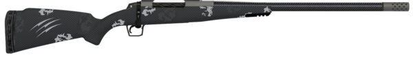 Fierce Firearms ROG7RM24GP Carbon Rogue  7mm Rem Mag 3+1 24" Carbon Fiber Barrel, Glacier Cerakote Steel Rec, Phantom Camo Rogue Stock — view 1