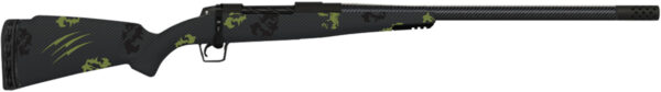 Fierce Firearms ROG300PRC24BF Carbon Rogue  Full Size 300 PRC 3+1 24" Carbon Fiber Hand Lapped/Match Grade Threaded Barrel, Black Cerakote Steel Receiver, Forest Camo Fierce Rogue Carbon Fiber Stock — view 1