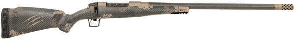 Fierce Firearms ROG7PRC22BRS Carbon Rogue  Full Size 7mm PRC 3+1 22" Hand Lapped/Match Grade Threaded Barrel, Smoked Bronze Cerakote Steel Receiver, Sonora Ambush Camo Fierce Rogue Carbon Fiber Stock — view 1