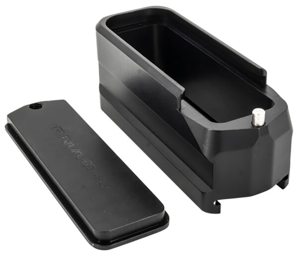 Shield Arms SAMEPMAG5BLK Magazine Extension  5rd Compatible w/ Magpul PMAG Gen M3 Black Anodized Aluminum — view 1
