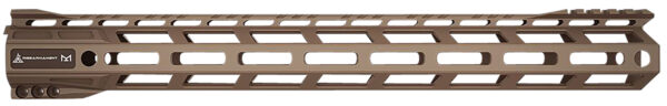 Rise Armament RA905135FDE RA-905 Handguard 13.50" 6061-T6 Aluminum Flat Dark Earth Cerakote with M-LOK & Picatinny Rail for AR-15 — view 1