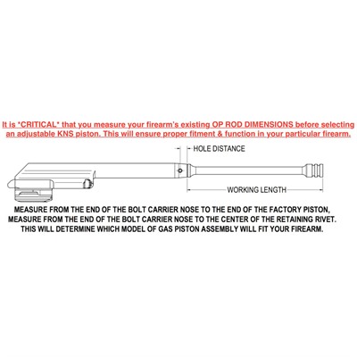 ADJUSTABLE GAS PISTON SYSTEM GALIL ACE RIFLESMALL BORE — view 1