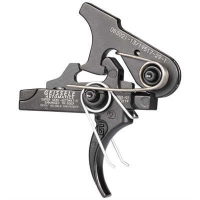 SSA-E SUPER SEM-AUTO ENHANCED 2-STG CURVED TRIGGER FOR AR-15 — view 1