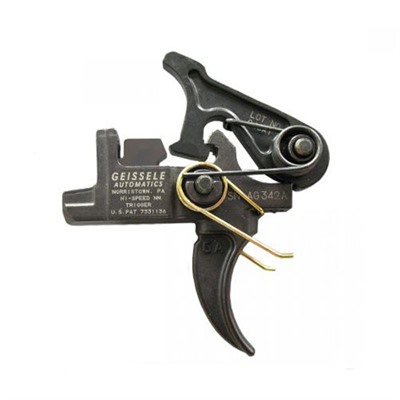 HI-SPEED NATIONAL MATCH 2-STG CURVED TRIGGER SET W/LARGE PIN — view 1