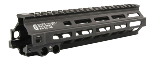 Geissele Automatics 05284B MK8 Super Modular Rail 9.50" M-LOK Style Made of 6061-T6 Aluminum with Black Anodized for AR-Platform — view 1