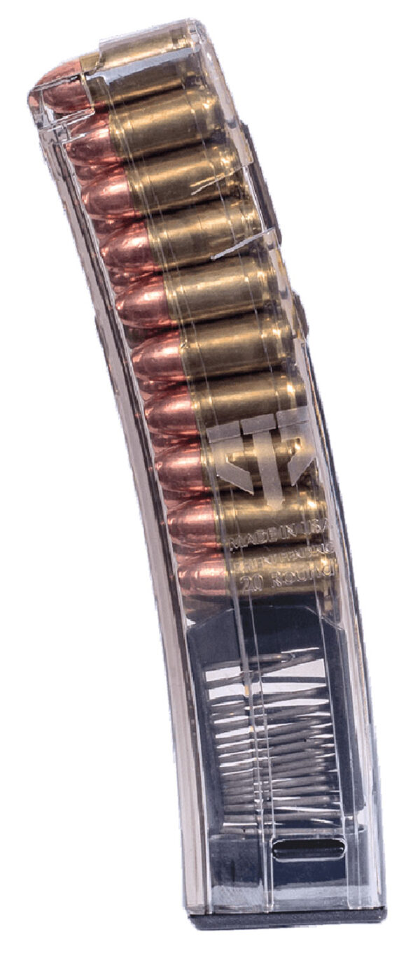 ETS Group HKMP520 Rifle Mags  20rd 9mm Luger for H&K MP5/SP5K/MP5K/94/SP89 Clear Detachable — view 1