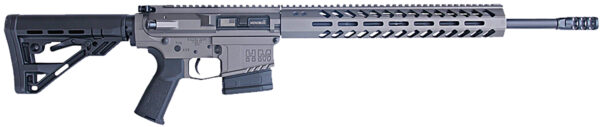 HM Defense HM1065 Avenger  6.5 Creedmoor 10+1 20" Black Cerakote Match Grade Barrel, Tungsten Gray Cerakote 14" Picatinny Rail Aluminum Receiver, Black Synthetic Mil-Spec HM Stock, Black Polymer Grip — view 1