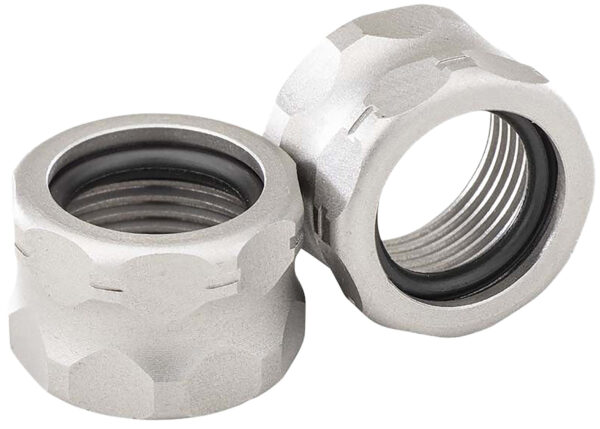 Apex Tactical 105011 Thread Protector  9mm Stainless 1/2"x28 Pistol — view 1