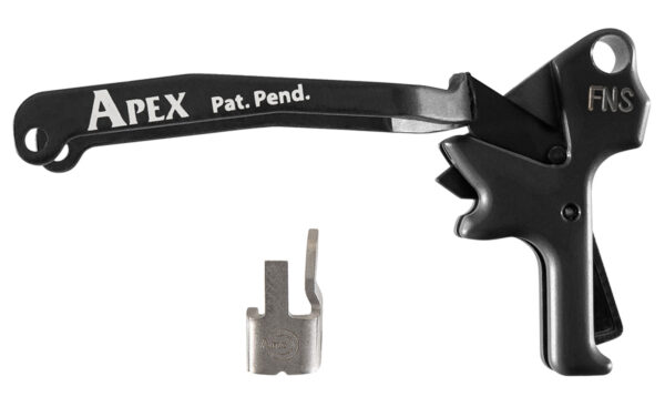 Apex Tactical 119114 Action Enhancement Kit Black Drop-In Trigger Fits FN FNS/FNS Longslide — view 1