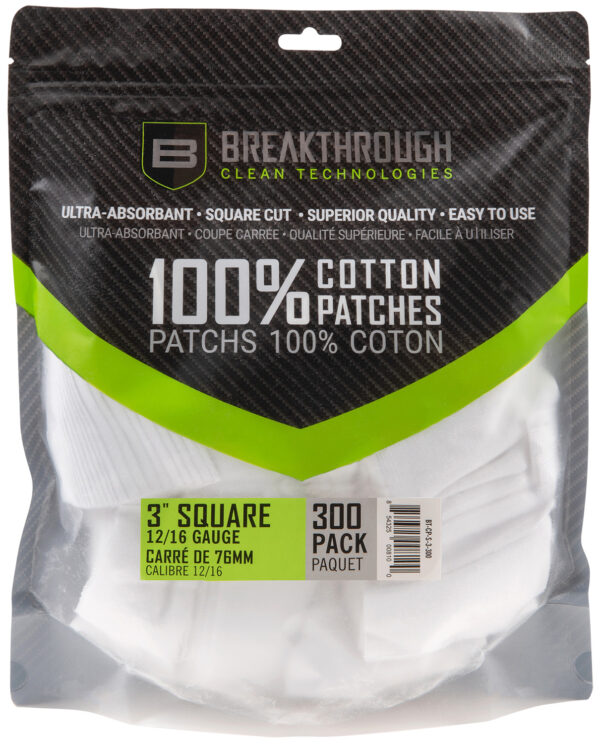 Breakthrough Clean BTCPS3300 Square Patches 12-16 Gauge 300 pieces — view 1