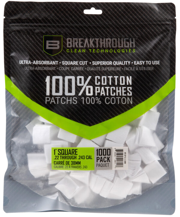Breakthrough Clean BTCPS11000 Square Patches 243/270 Cal 1" 1000 pieces — view 1