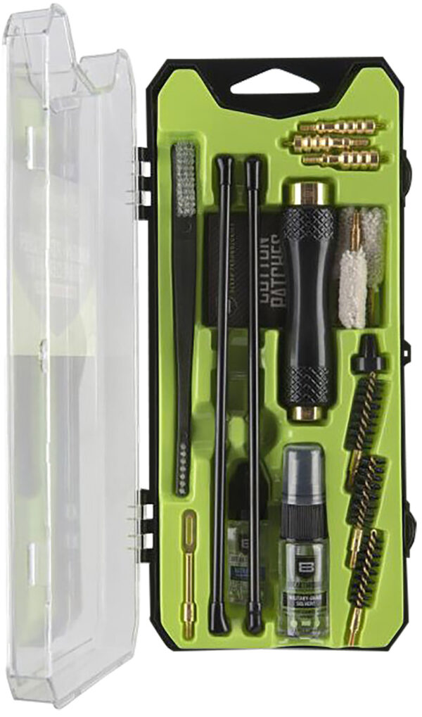 Breakthrough Clean BTCCCHGPCC Vision Series Cleaning Kit Handgun/Pistol Caliber Carbine, Nylon Bristles, 15 Pieces, Plastic Case — view 1