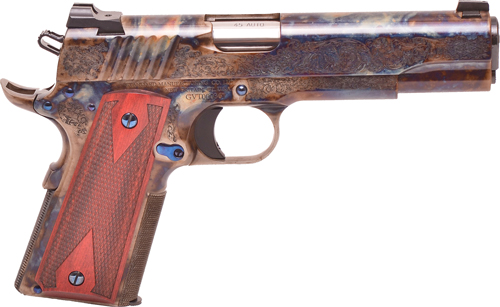 STAND MANU 1911 45 ACP CASE - COLORED #1 ENGRAVING — view 1
