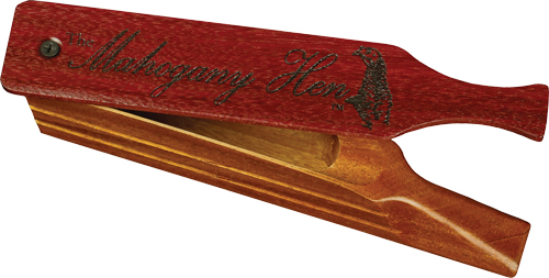 WOODHAVEN CUSTOM CALLS THE - MAHOGANY REAL HEN BOX CALL — view 1