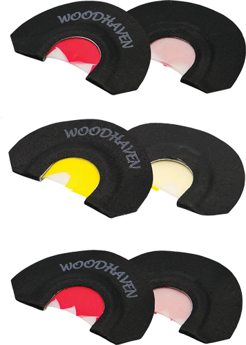 WOODHAVEN CUSTOM CALLS PURE - TURKEY 3-PACK MOUTH CALLS — view 1
