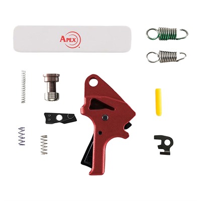 M&P 2.0 FLAT FACED FORWARD TRIGGER KIT POLYMER RED — view 1