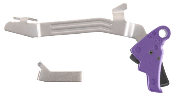 Apex Tactical 102P117PUR Action Enhancement  Slim Purple Drop-In Compatible w/Glock 43/43X/48 — view 1