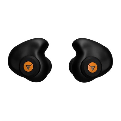 CUSTOM MOLDED PERCUSSIVE SHOOTING EARPLUG,  BLACK — view 1