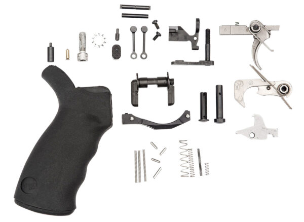 Spikes Tactical SLPK301 Lower Parts Kit Enhanced Black AR Platform — view 1