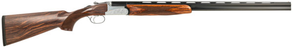 Fausti Usa, Inc 15403 Caledon  410 Gauge 3" 2rd 26" Blued Barrel, Engraved Stainless Rec, Wood Laser Grain Stock, Metallic Bead Sight — view 1