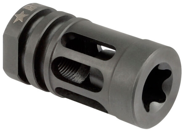 BCM GFCMOD0556 BCMGunfighter Compensator Mod 0 Black Nitride Stainless Steel with 1/2"-28 tpi Threads for 5.56x45mm NATO AR-15 — view 1
