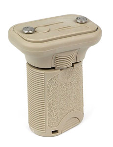 BCM VERTICAL GRIP SHORT FDE - FITS KEYMOD RAILS — view 2