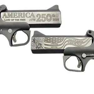BOND ARMS 250TH ANNIVERSARY HGD 45/410 4.25IN  BBL SS ROUGH SERIES FINISH TRIG GRD B6 EXT GRIP