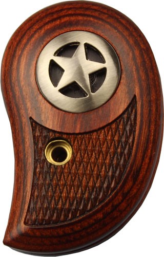 BOND ARMS GRIP STANDARD LAM. - ROSEWOOD W/SILVER STAR — view 1