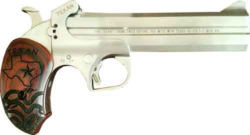 BOND ARMS TEXAN 45LC/410 3" - 6" FS STAINLESS WOOD — view 1