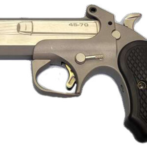 BOND ARMS CYCLOPS HGS 45-70 4.25 IN SINGLE SHOT ROUGH SS FRAME TRIGGER GUARD W/ B6 EXTEND GRIPS